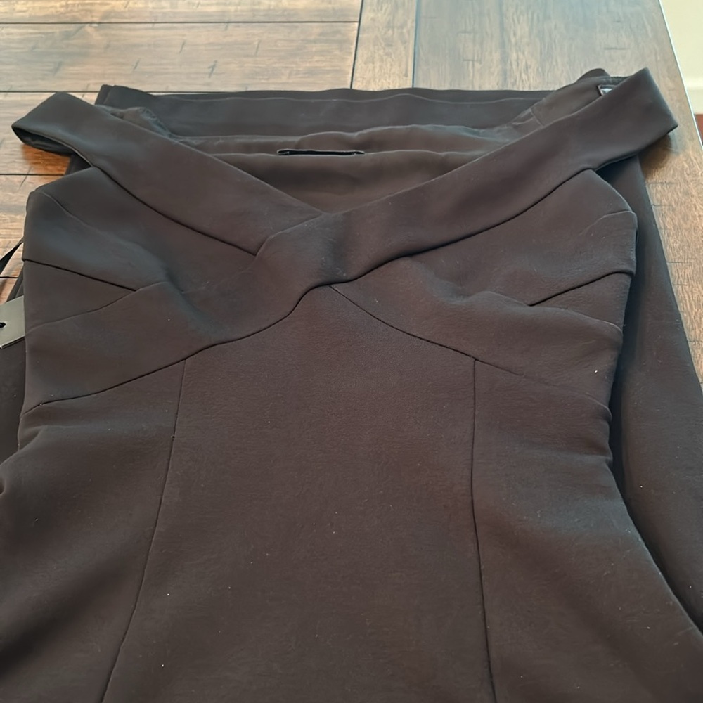 Nicholas Ponti Cross Front Off Shoulders Dress Size 2 - BNWT - Picture 14 of 16